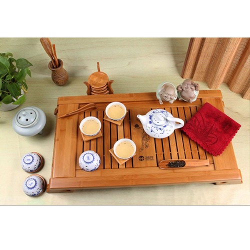 MJ933 Stretch Short-Bongjoyang Bamboo Tea Table