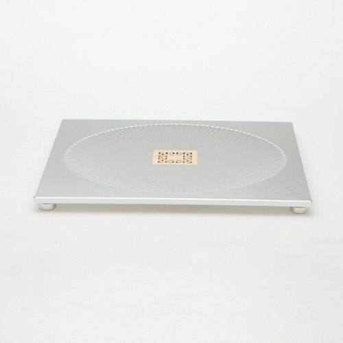 Seongsu Tea Plate-Silver