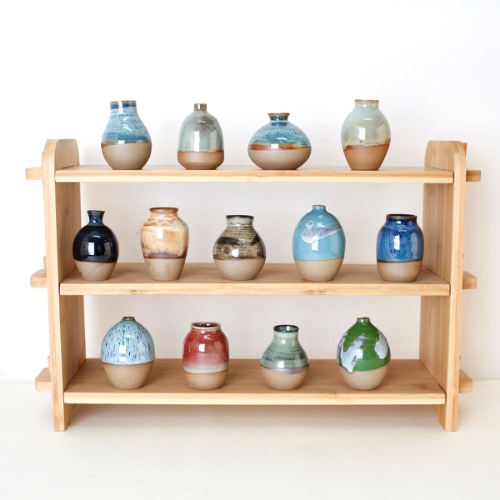2150010 Mini Ceramic Vase-Glossy-Random Shipping