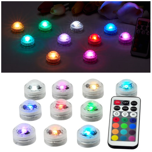 !!! Discount!!!Remote control type rainbow lighting (10 pieces) (Sale price KRW 20,000)