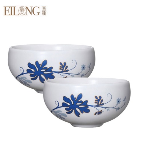 Eilong Young Wind Double Layer Tea Cup (50 ml) 2P