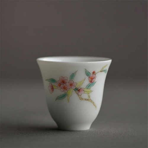 Gyeongdeokjin Bunchae Painting Tea Cup