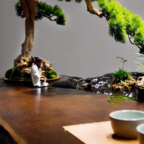 Hogwangsan Color Tea Table 2200×1000×745