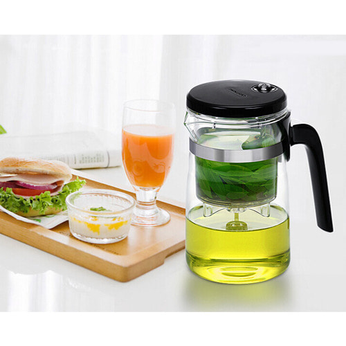 Light King E-01 500 ml Heat-Resistant Glass Teapot Tableware