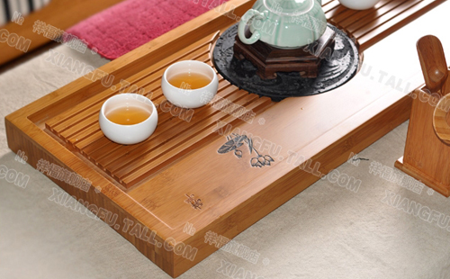 Cheongpung Myeongwol Bamboo Tea Table