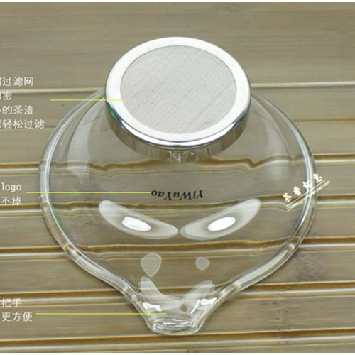 a glass strainer