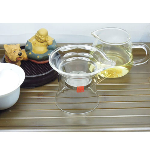 a glass strainer