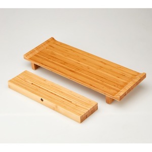 PJ985 Shelf-Attached Tomb Bamboo Tea Table