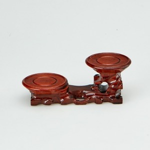 Round mini pedestal-red