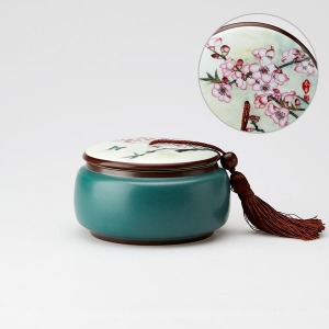 Fluffy Pottery Tea Container-Chun