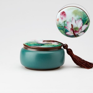 Fluffy Ceramic Tea Container - Ha