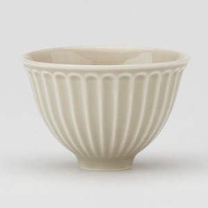 Flow Ceramic Tea Cup - Gray