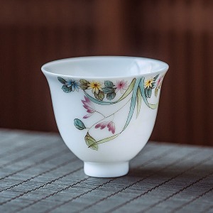 Gyeongdeokjin Bunchae Chilchae Small Group Tea Cup