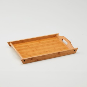 bamboo handle type tray tray-small