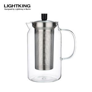 Light King S-046 1000ml Heat Resistant Glass Teapot Teapot