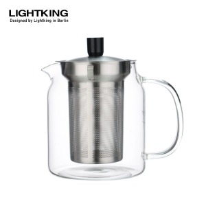 Light King S-045 650 ml Heat-Resisting Glass Teapot Tea Pot