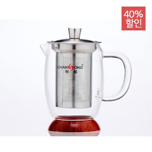 M11 Oval Glass Tea Pot 400 ml