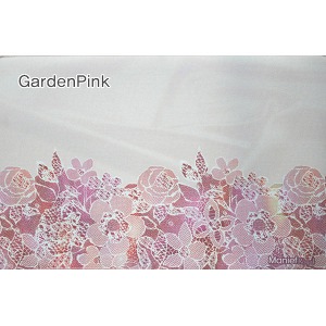 Garden Pink Design Tea Matte