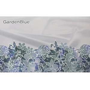Garden Blue Design Tea Matte