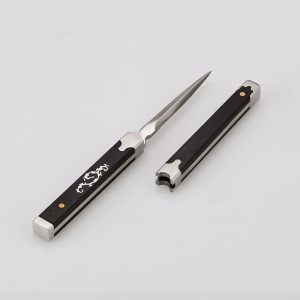 Yongwang Stainless Steel Tea Knife-Black