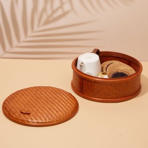 Bamboo Art Lacquered Bottle Case 22 cm x 9 cm (pre-order, expected to be in stock in early June)