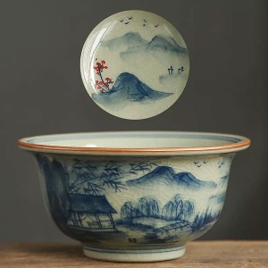 Garden Nodoni Ceramic Tea Cup Country Windbreaker