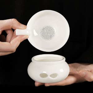 Yang Ji-ok Uncho Pottery Filter Pure White