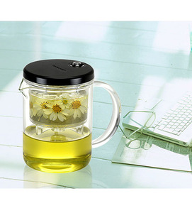 Light King E-21 350 ml Heat-resistant Glass Teapot Table