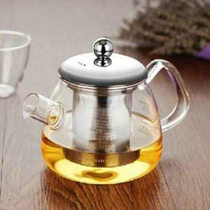 Light King L-07 600 ml Heat-Resisting Glass Teapot Tea Pot