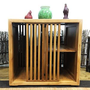 medium bamboo teacup cabinet