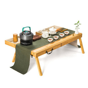 Bamboo Camping Tea Cup Set