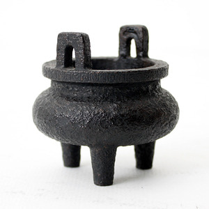 a mini-iron incense burner