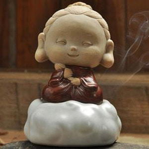Avalokitesvara Bodhisattva Round incense burner incense burner