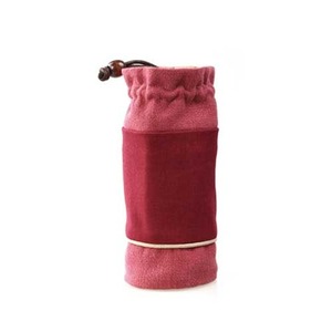 Pencil Case Tea Cup Pouch - Red